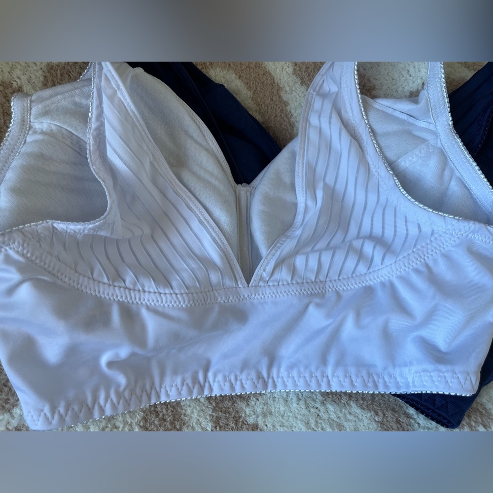 Rhonda Shear 2-pack Striped Pin-Up Bra New Size Medium - Picture 6 of 9